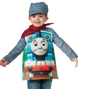 Boys Thomas The Train Tunic 3 Pc Toddler Halloween Costume-sz 2T/3T